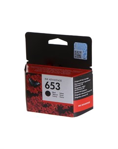 Картридж HP 653 Black 3YM75AE для DeskJet Plus Ink Advantage 6075 6475 Hp (hewlett packard)