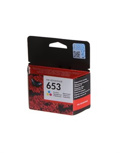 Картридж HP 653 Tri Colour 3YM74AE для DeskJet Plus Ink Advantage 6075 6475 Hp (hewlett packard)