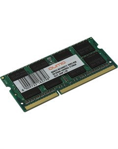 Модуль памяти DDR3 SO DIMM 1600MHz PC 12800 CL11 8Gb QUM3S 8G1600C11R Qumo