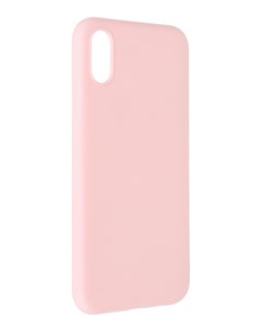 Чехол для APPLE iPhone XS Soft Touch Light Pink ASTIXSPK Alwio