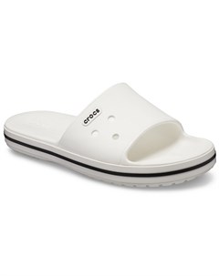 Шлепанцы Crocband III Slide White Black Crocs