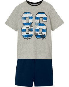 Пижама с шортами для мальчика 2 изд Bonprix