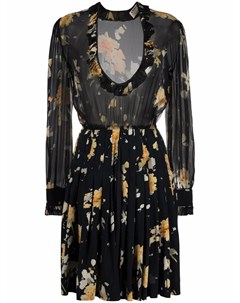 Полупрозрачное платье 1990 х годов с цветочным принтом A.n.g.e.l.o. vintage cult