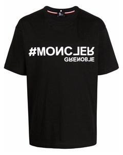 Футболка с логотипом Moncler grenoble