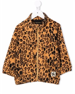 Флисовая куртка с леопардовым принтом Mini rodini
