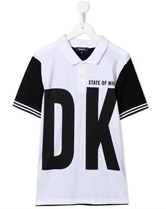 Рубашка поло с логотипом Dkny kids
