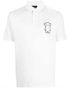 Рубашка поло с нашивкой логотипом Emporio armani