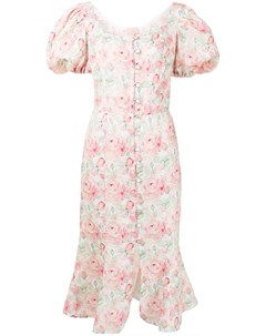 Расклешенное платье с цветочным принтом Liya