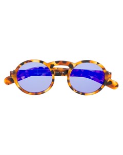 Солнцезащитные очки в оправе черепаховой расцветки Giorgio armani