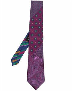 Шелковый галстук с вышивкой Etro