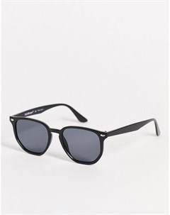 Круглые солнцезащитные очки черного цвета в стиле ретро унисекс Aj morgan