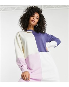 Разноцветное платье футболка в стиле oversized Missguided tall