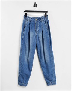 Свободные джинсы бойфренда из выбеленного синего денима в винтажном стиле Sawyer We the free by free people