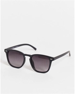 Черные квадратные солнцезащитные очки в стиле унисекс Aj morgan
