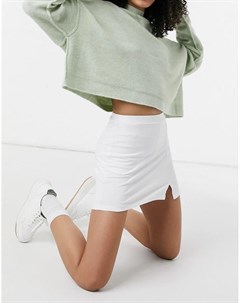 Белая теннисная юбка шорты Asos design
