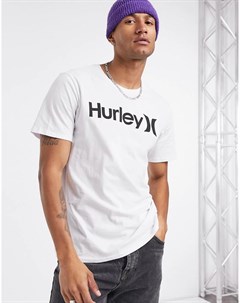 Белая плотная футболка One Only Hurley