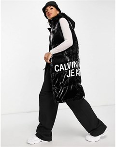 Черный утепленный жилет Institutional Calvin klein jeans