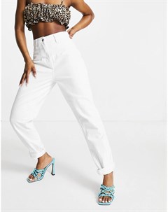 Белые джинсы в винтажном стиле ASOS LUXE Hourglass Asos design