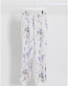 Широкие брюки от комплекта с цветочным принтом Asos design