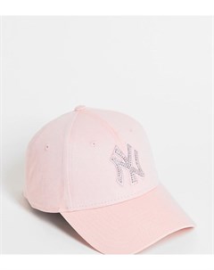 Эксклюзивная розовая кепка с отделкой стразами и логотипом Exclusive 9Forty New era