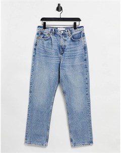 Выбеленные джинсы из переработанного хлопка в винтажном стиле Topshop