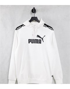 Худи белого цвета с логотипом Puma