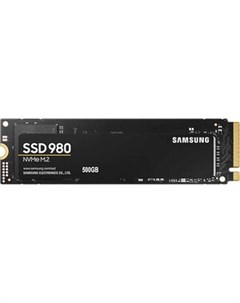 Накопитель SSD PCI E x4 500Gb MZ V8V500BW 980 M 2 2280 MZ V8V500BW Samsung