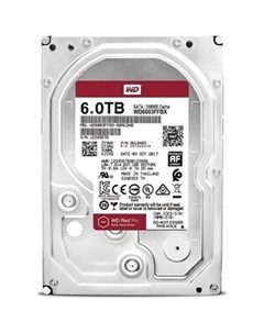 Жесткий диск Original SATA III 6Tb WD6003FFBX NAS Red Pro WD6003FFBX Western digital (wd)