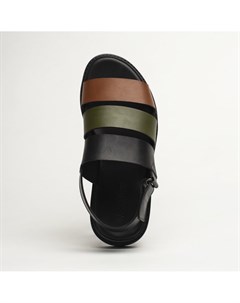 Зеленые кожаные сандалии Calipso
