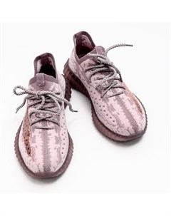 Розовые текстильные кроссовки Crosby