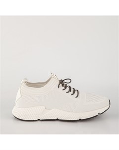 Белые текстильные кроссовки Calipso