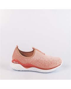 Розовые текстильные кроссовки Calipso