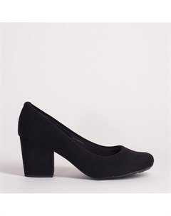 Черные текстильные туфли Moleca