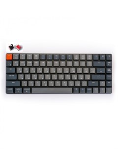 Беспроводная механическая ультратонкая клавиатура K3 84 клавиши RGB Keychron