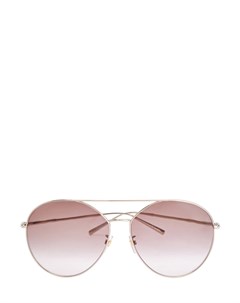 Очки авиаторы в тонкой оправе с отделкой стразами Givenchy (sunglasses)
