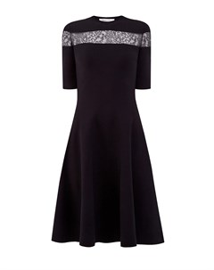 Платье джемпер с кружевом ручной работы Valentino