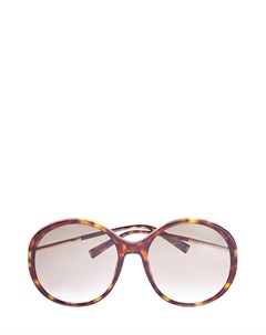 Очки в круглой оправе с внутренним черепаховым принтом Givenchy (sunglasses)
