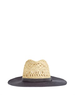 Широкополая шляпа с мерцающей лентой Precious Band Brunello cucinelli