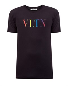 Футболка VLTN Multicolor из хлопкового джерси Valentino