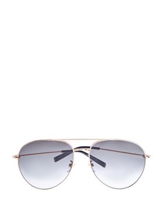 Очки в тонкой металлической оправе авиатор Givenchy (sunglasses)