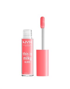 Блеск для губ THIS IS MILKY GLOSS тон 05 moo dy peach Nyx professional makeup