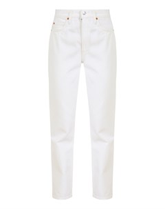 Белые джинсы с разрезами Re/done