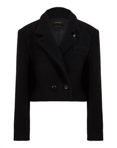 Черная шерстяная куртка Isabel marant