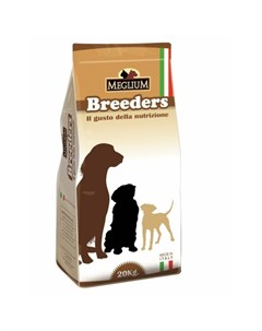 Сухой корм Breeders Sensible для взрослых собак с чувствительным пищеварением с ягненком и рисом 20  Meglium