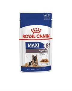 Maxi Ageing 8 полнорационный влажный корм для пожилых собак крупных пород старше 8 лет кусочки в соу Royal canin
