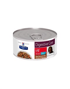 Prescription Diet Dog i d Mini Stresss Digestive Care влажный диетический корм для собак мелких поро Hill`s
