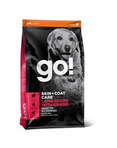 GO Skin Coat Lamb Meal сухой корм для щенков и собак со свежим ягненком Go! natural holistic