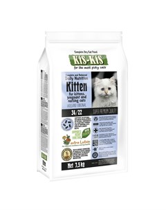 Сухой корм Kitten для котят беременных и кормящих кошек с птицей 500 г Kis-kis