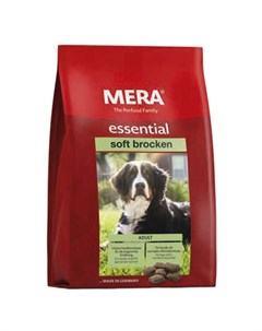 Essential Soft Brocken полувлажный корм для собак с птицей 1 кг Mera