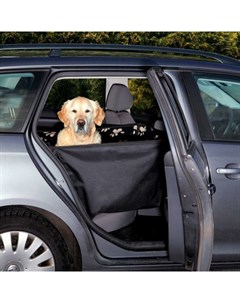 Подстилка для собак автомобильная с боковыми стенками 65х145 см черно бежевая Trixie